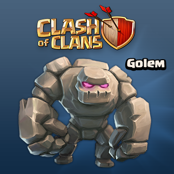 Golem Clash Clans Troops